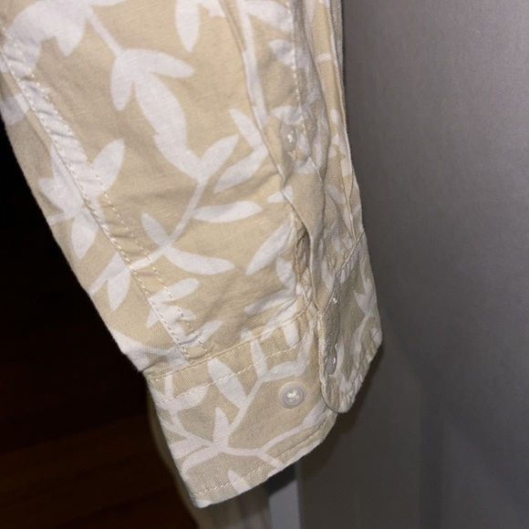 Amazon Essentials Linen Button Down XXL NWT - Picture 5 of 11